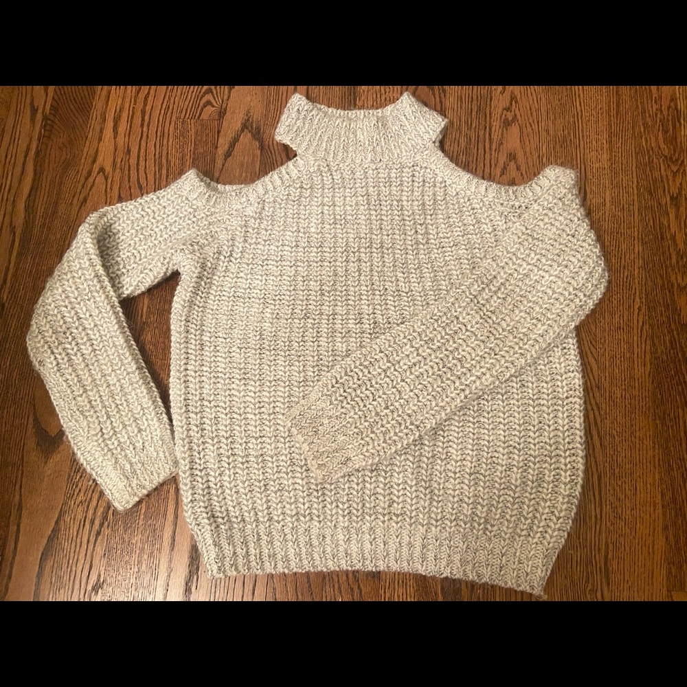 Cold Shoulder Sweater